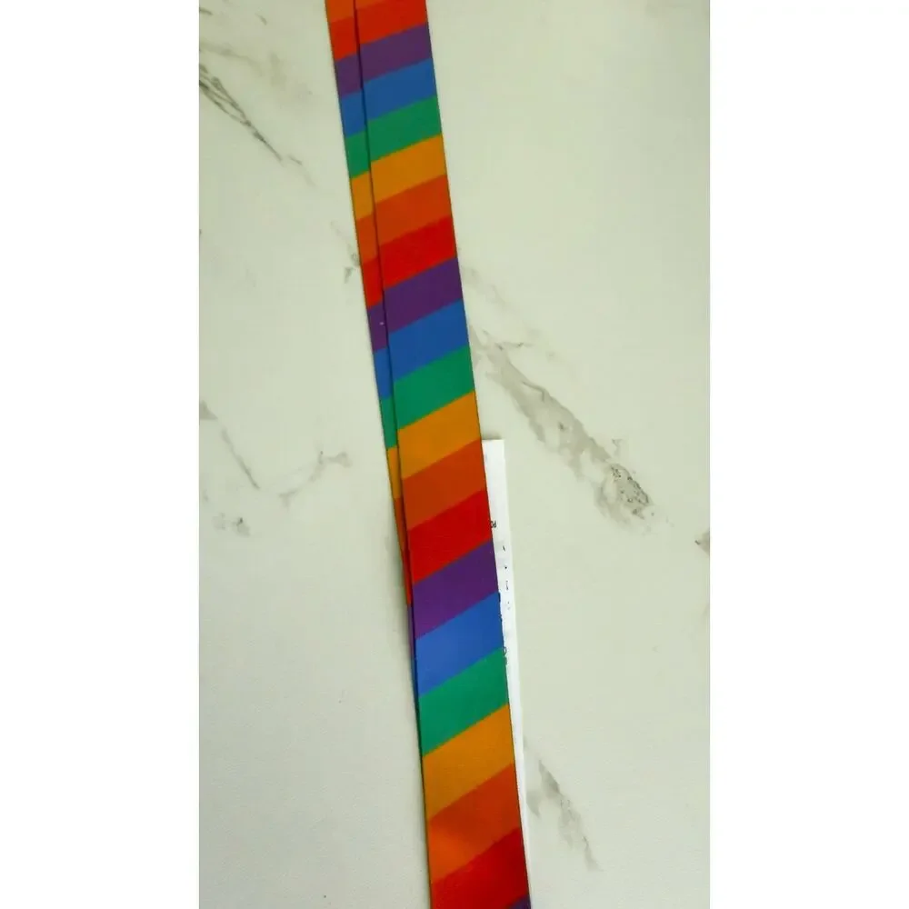Disney Parks Pride Collection Reversible Pin Trading Lanyard Rainbow Mickey NWT